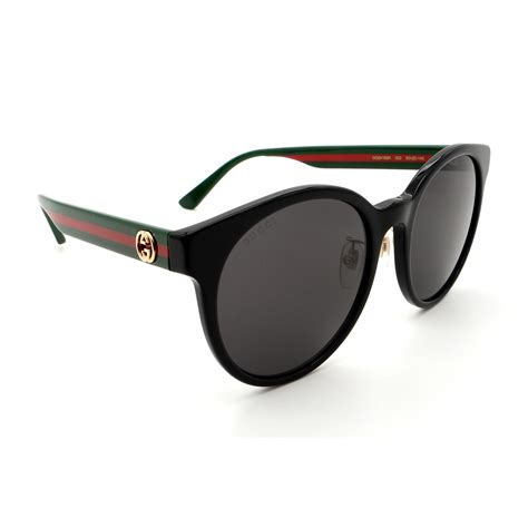 gucci black sunglasses round sale|gucci sunglasses unisex.